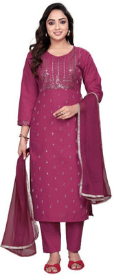 Zyra Creation Women Kurti Pant Dupatta Set