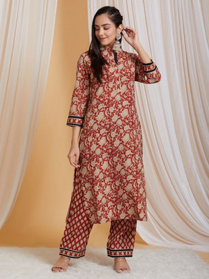 LOOKMARK Women Kurta Pant Set