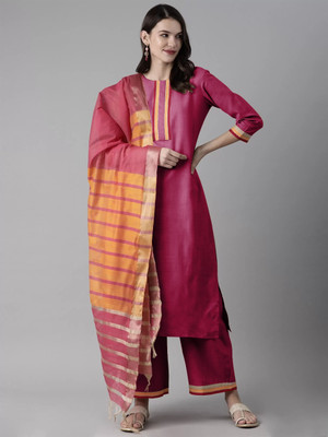 CreationRajvi Women Kurta Pant Dupatta Set