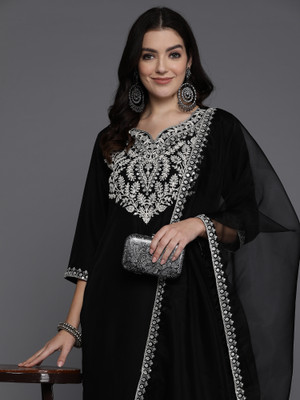 Indo Era Women Kurta Pant Dupatta Set