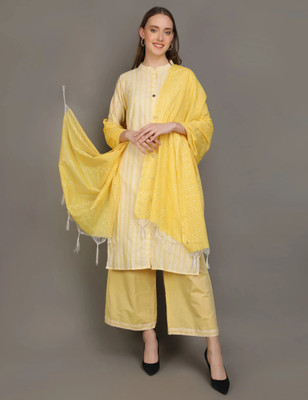 HouseOfCommon Women Kurti Pant Dupatta Set