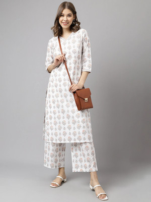 FIORRA Women Kurta Palazzo Set