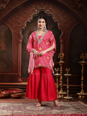 Stylum Women Kaftan Sharara Set