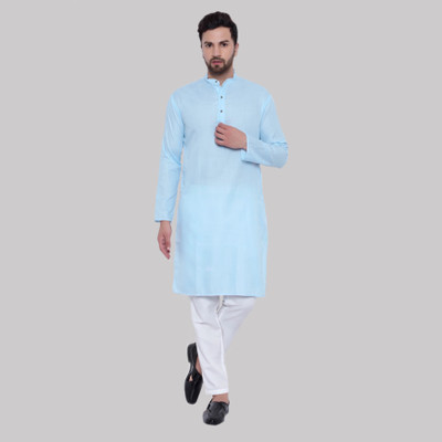 HUZUR Men Kurta Pyjama Set