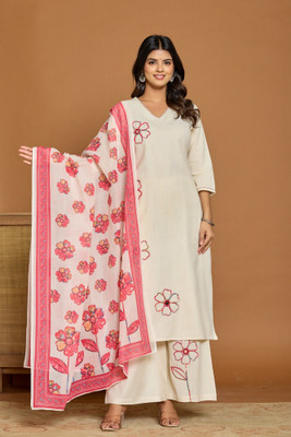 Adaa Jaipur Women Kurta Pant Dupatta Set