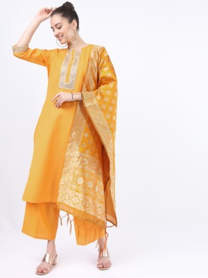 KETCH Women Kurta Palazzo Set