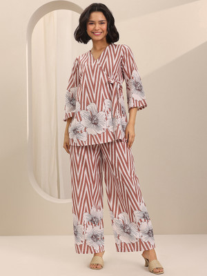 LIBAS Women Kurti Palazzo Set