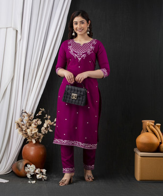 Kriska Women Kurti Pant Set