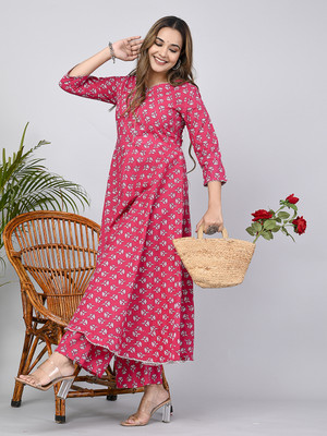 Komal fashion Women Kurta Palazzo Set