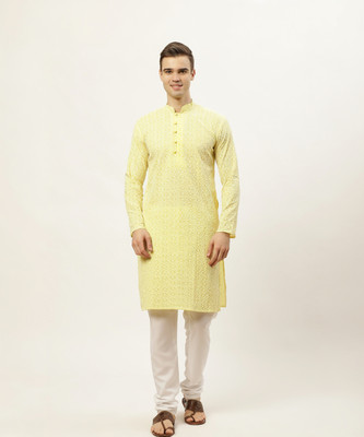 Jompers Men Kurta Ethnic Jacket Set