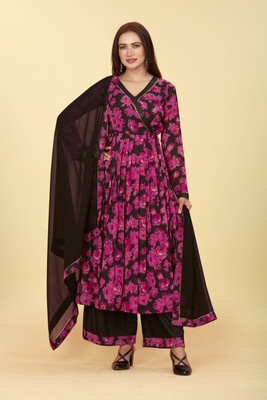 Odd by chansi Trendz Women Kurta Palazzo Dupatta Set