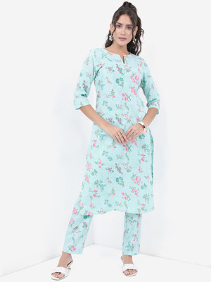 Vishudh Women Kurta Pant Dupatta Set