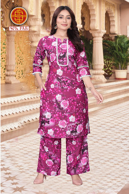 SPK FAB Women Kurti Palazzo Set