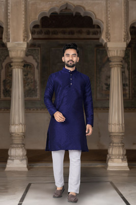 DHASU TRENDZ Men Kurta Pyjama Set