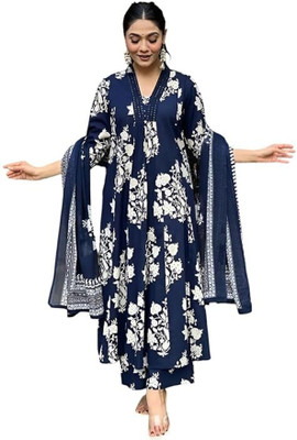 SRP FASHION Women Kurta Palazzo Dupatta Set