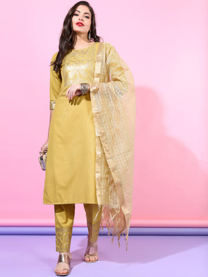 Vishudh Women Kurta Pant Set