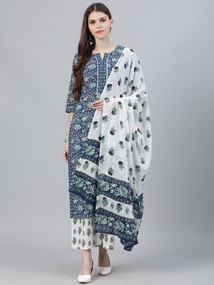 LIBAS Women Kurta Palazzo Set