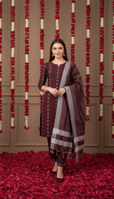 Fems Women Kurta Pant Dupatta Set