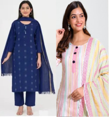 SHAH TEXTILES Women Kurta Pant Dupatta Set