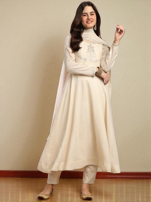 OMICRON FAB Women Kurta Pant Dupatta Set