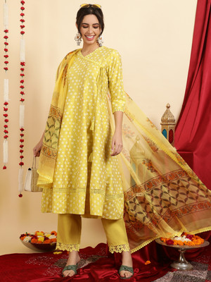Jaipur Kurti Women Kurta Pant Dupatta Set