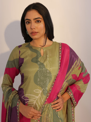 LIBAS Women Kurta Pant Dupatta Set