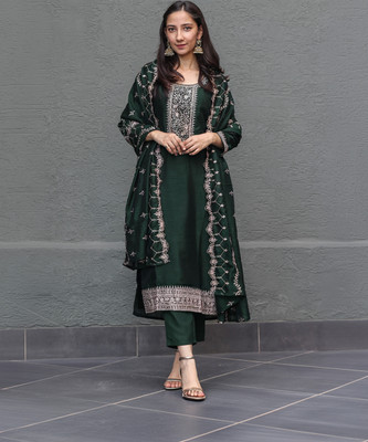 LIBAS Women Kurta Pant Dupatta Set