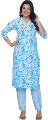 13-star Women Kurta Pant Set