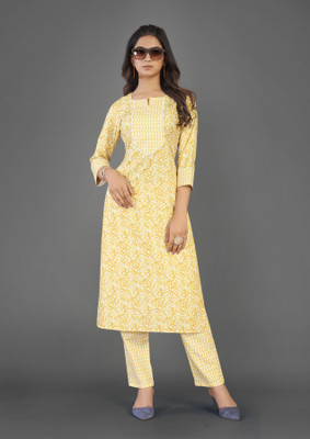 Ramjanki Fab Women Kurta Churidar Set
