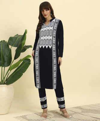 CANBLAR Women Kurta Palazzo Set