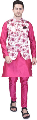 PRINTCULTR Men Kurta Pyjama Set