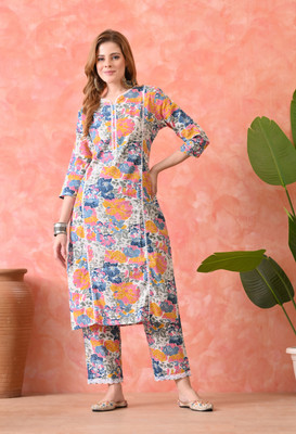 DY FAB ONLINE FASHION Women Kurti Pant Set