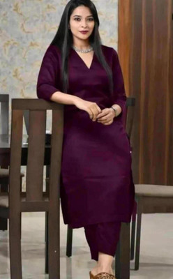Priyanshi Fashion World Women Kurti Pant Dupatta Set