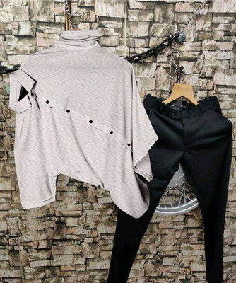 COMBRAIDED Striped Men Track Suit