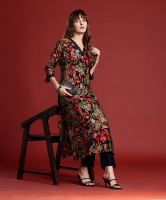 Indo Era Women Kurta Pant Set