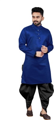 Enmozz Men Kurta Dhoti Set