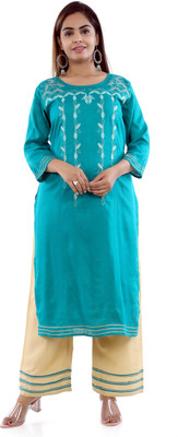 Unisets Women Kurta Palazzo Set