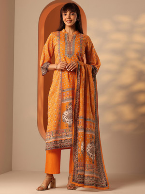LIBAS Women Kurta Pant Dupatta Set