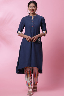BIBA Women Kurta Pant Set