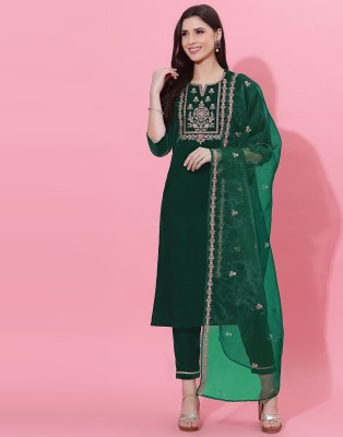 Samah Women Kurta Pant Dupatta Set