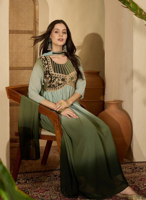 Youthnic Women Kurta Pant Dupatta Set
