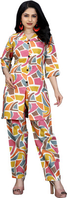 Parevadi Fashion Women Shirt Pant Set