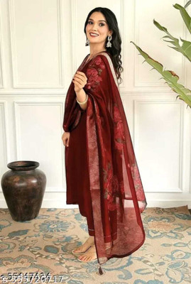 Ashraf Enterprise Women Kurta Pant Dupatta Set