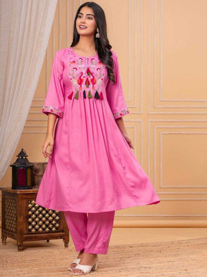 Fcp Women Kurti Pant Set