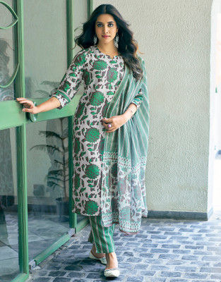 Skylee Women Kurta Pant Dupatta Set