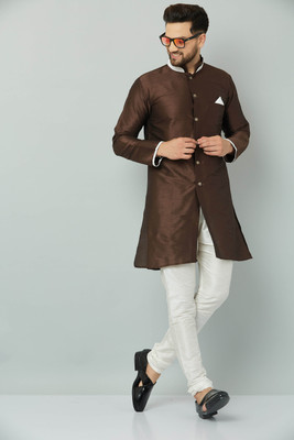 kaifoo Men Sherwani Churidar Set
