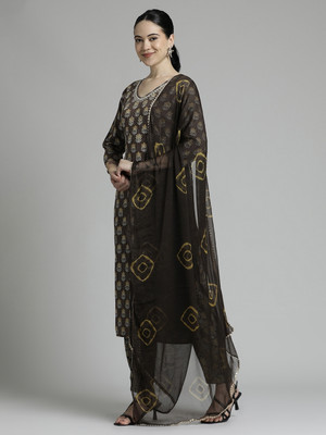 Jaipur Kurti Women Kurta Palazzo Dupatta Set