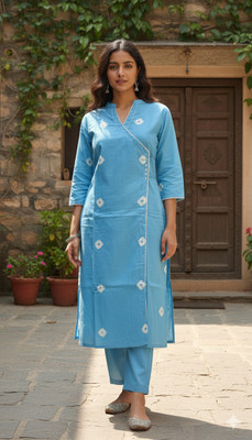 Samdwaal's Women Kurti Palazzo Set