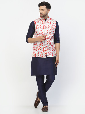 TS Lifestyle Men Kurta Churidar Ethnic Jacket Set