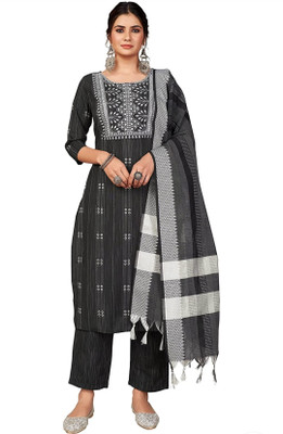 JTL Fashion Hub Women Kurti Pant Dupatta Set